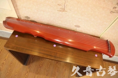 九江市●久音古琴  ●典藏系列  20230608[红洒金伏羲]