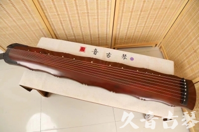 九江市●久音古琴  ●典藏系列  20240409[红洒金竹节]